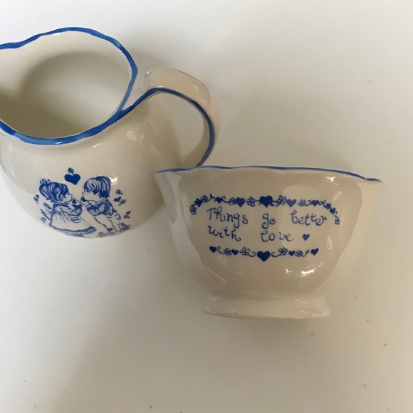 SOLD Royal Crownford Ironstone Creamer n Sugar - Picture 6 of 8